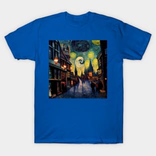 Starry Night in Diagon Alley T-Shirt